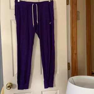 Purple Nike Joggers